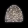 Miniatyrbilde 1 av Sort Tracker Turn Up Reflective Lue