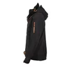 Miniatyrbilde 1 av Sort m/orange kontrast Tracker Contrast Colored Extreme Pro Shell Allværsjakke Dame