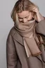 Miniatyrbilde 1 av Camel/beige Elvang Edinburgh Baby Alpakkaull Skjerf