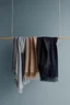 Miniatyrbilde 1 av Dark grey/black Elvang Traveller Baby Alpakkaull Skjerf