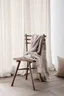 Miniatyrbilde 2 av Beige/white Elvang Whisper Baby Alpakkaull Pledd