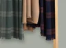 Miniatyrbilde 6 av Camel/light grey Elvang Check Baby Alpakkaull Pledd