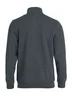 Miniatyrbilde 1 av Anthracite Melange Clique Basic Half-Zip Genser