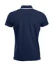 Miniatyrbilde 2 av Dark Navy/White Clique Seattle Poloskjorte