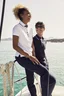 Miniatyrbilde 6 av Dark Navy/White Clique Seattle Poloskjorte