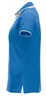 Miniatyrbilde 4 av Bright Blue/White Clique Seattle Poloskjorte Dame