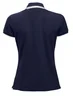 Miniatyrbilde 1 av Dark Navy/White Clique Seattle Poloskjorte Dame