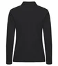 Miniatyrbilde 1 av Black Clique Stretch Premium Langermet Poloskjorte Dame