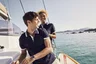 Miniatyrbilde 4 av Black/White Clique Austin Poloskjorte