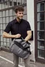Miniatyrbilde 6 av Grey Melange Clique Melange Travelbag