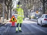 Miniatyrbilde 4 av Orange Jobman 1202 Hi-Vis KL 3 Softshell Jakke