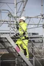 Miniatyrbilde 7 av Orange/Black Jobman 1283 Hi-Vis KL 3 Skalljakke Jakke