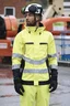 Miniatyrbilde 9 av Orange/Black Jobman 1283 Hi-Vis KL 3 Skalljakke Jakke
