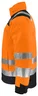 Miniatyrbilde 3 av Orange/Black Jobman 1347 Hi-Vis KL. 3 Vinterjakke