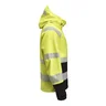Miniatyrbilde 3 av Yellow/Black Jobman Hi-Vis Softshell  Jakke