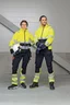 Miniatyrbilde 6 av HV Yellow/Black Jobman Hi-Vis Softshell  Jakke Dame