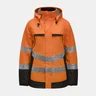 Miniatyrbilde 1 av Orange/Black Jobman HV KL. 3 Vinterjakke