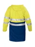 Miniatyrbilde 1 av Yellow/Navy Jobman 1565 Hi-Vis Kl 3 Teknisk  Regnjakke