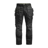 Miniatyrbilde 1 av Black/Black Jobman 2164 Stretch Håndverksbukse Arbeidsbukse