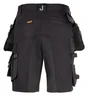 Miniatyrbilde 1 av Black/Black Jobman Stretch Arbeidsshorts