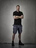 Miniatyrbilde 7 av Black/Black Jobman Stretch Arbeidsshorts