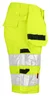 Miniatyrbilde 3 av Gul Jobman Hi-Vis Arbeidsshorts