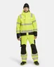 Miniatyrbilde 6 av Yellow/Black Jobman Hi-Vis Vinter Arbeidsbukse