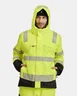 Miniatyrbilde 14 av Yellow/Black Jobman Hi-Vis Vinter Arbeidsbukse