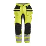 Miniatyrbilde 1 av Yellow/Black Jobman 2240 Stretch Varsel Håndverksbukse