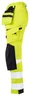 Miniatyrbilde 3 av Yellow/Black Jobman 2240 Stretch Varsel Håndverksbukse