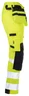 Miniatyrbilde 4 av Yellow/Black Jobman 2240 Stretch Varsel Håndverksbukse