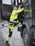 Miniatyrbilde 6 av Yellow/Black Jobman 2240 Stretch Varsel Håndverksbukse