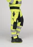 Miniatyrbilde 10 av Yellow/Black Jobman 2240 Stretch Varsel Håndverksbukse