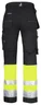 Miniatyrbilde 1 av Black/Yellow Jobman 2297 Bomull Varsel Håndverksbukse