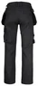 Miniatyrbilde 2 av Black/Black Jobman 2312 Håndverksbukse
