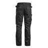 Miniatyrbilde 1 av Black/Black Jobman 2326 Stretch Håndverksbukse