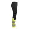 Miniatyrbilde 2 av Black/HV Yellow Jobman Hi-Vis Kl.1 Stretch  Arbeidsbukse
