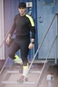 Miniatyrbilde 3 av Black/HV Yellow Jobman Hi-Vis Kl.1 Stretch  Arbeidsbukse