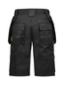 Miniatyrbilde 1 av Black/Black Jobman Stretch Arbeidsshorts Dame
