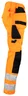 Miniatyrbilde 4 av Orange/Black Jobman 6523 Varsel Klasse 2 Håndverker Arbeidsbukse