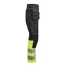 Miniatyrbilde 1 av Black/HV Yellow Jobman 2392 Stretch Hi-Vis Arbeidsbukse