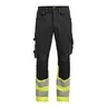 Miniatyrbilde 8 av Black/HV Yellow Jobman 2392 Stretch Hi-Vis Arbeidsbukse