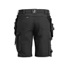 Miniatyrbilde 2 av Black Jobman Stretch Arbeidsshorts