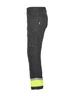 Miniatyrbilde 4 av Black/Yellow Jobman 2409 Transport Arbeidsbukse