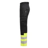 Miniatyrbilde 2 av Black/HV Yellow Jobman Hi-Vis Kl. 1  Arbeidsbukse Dame