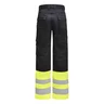Miniatyrbilde 1 av Black/HV Yellow Jobman Service Stretch Hi-vis Arbeidsbukse