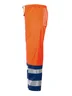 Miniatyrbilde 4 av Orange/Navy Jobman 2546 Hi-Vis Kl 2 Teknisk Regnbukse