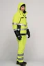 Miniatyrbilde 2 av Yellow Jobman Hi-Vis Skallbukse