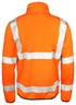 Miniatyrbilde 2 av Orange Jobman Hi-Vis Lett Softshelljakke