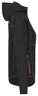Miniatyrbilde 3 av Black/Red Jobman 5177 Hettejakke Dame